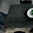 Ausziehbarer Esstisch bis 278 cm aus Laminam, hergestellt in Italien – Settimmio Viadurini