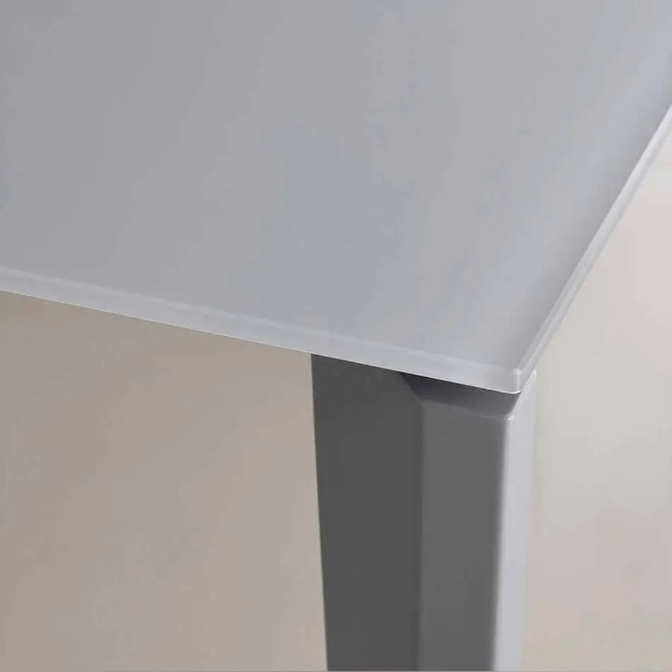 Ausziehbarer Esstisch Bis zu 290 cm in Made in Italy Crystal - Polonio Viadurini