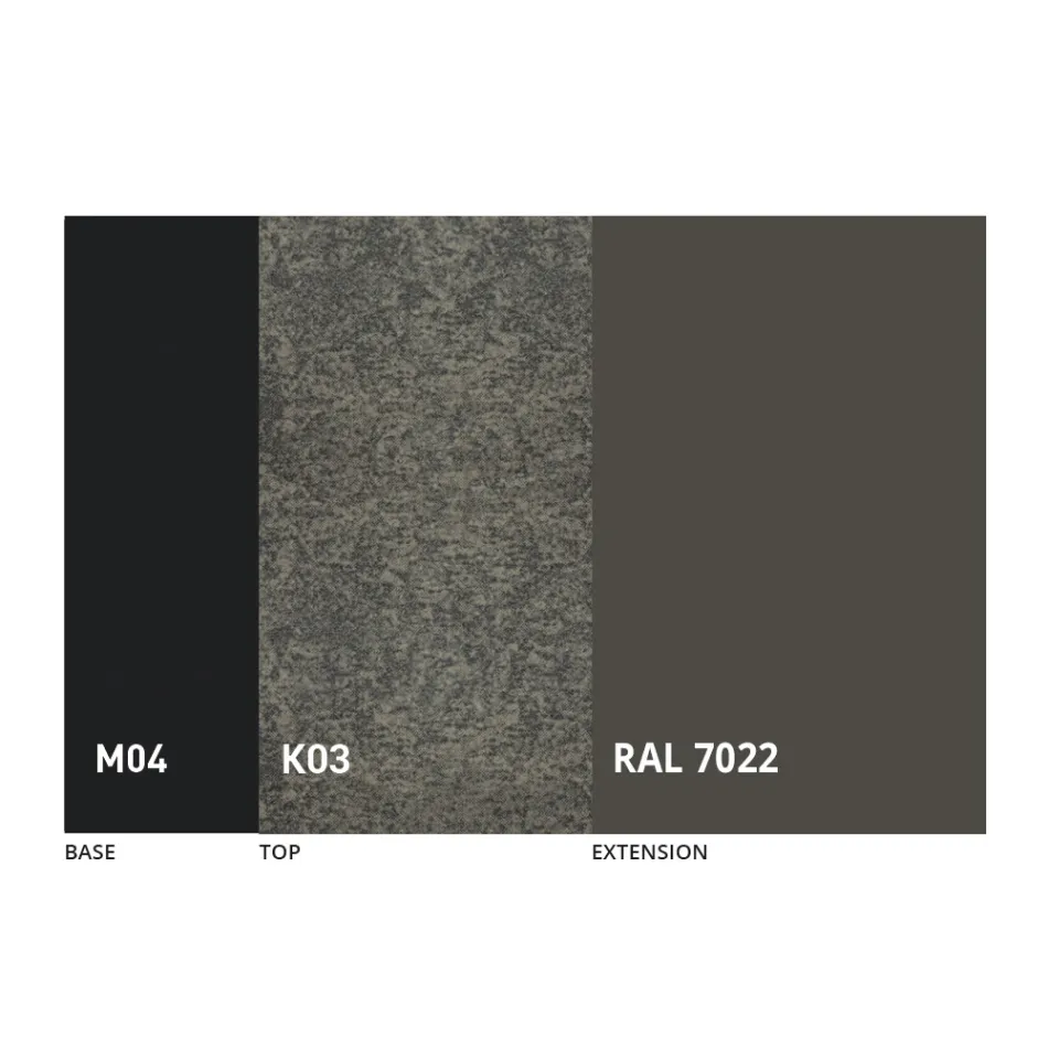 Ausziehbarer Esstisch Bis zu 310 cm in Keramik Made in Italy - Pitagora Viadurini