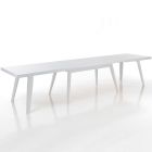 Ausziehbarer Esstisch Bis zu 315 cm aus Mdf und Massivholz - Paolo Viadurini
