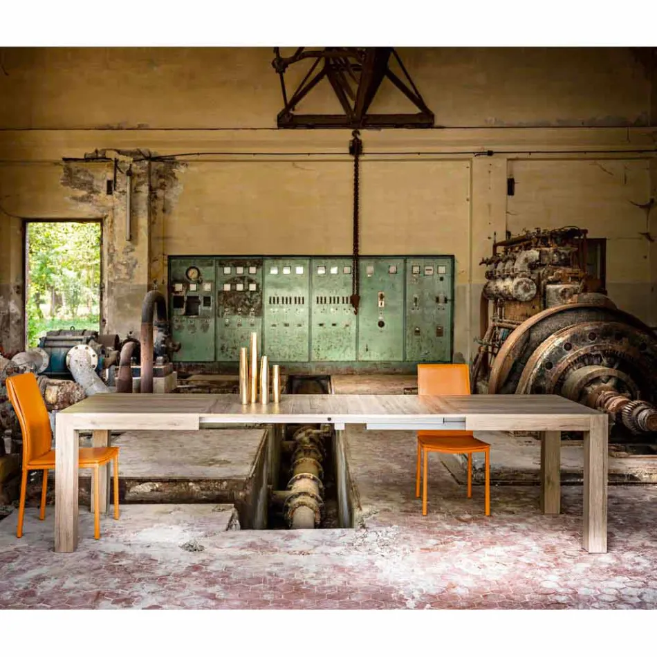 Oky moderner ausziehbarer Esstisch bis zu 320 cm Viadurini