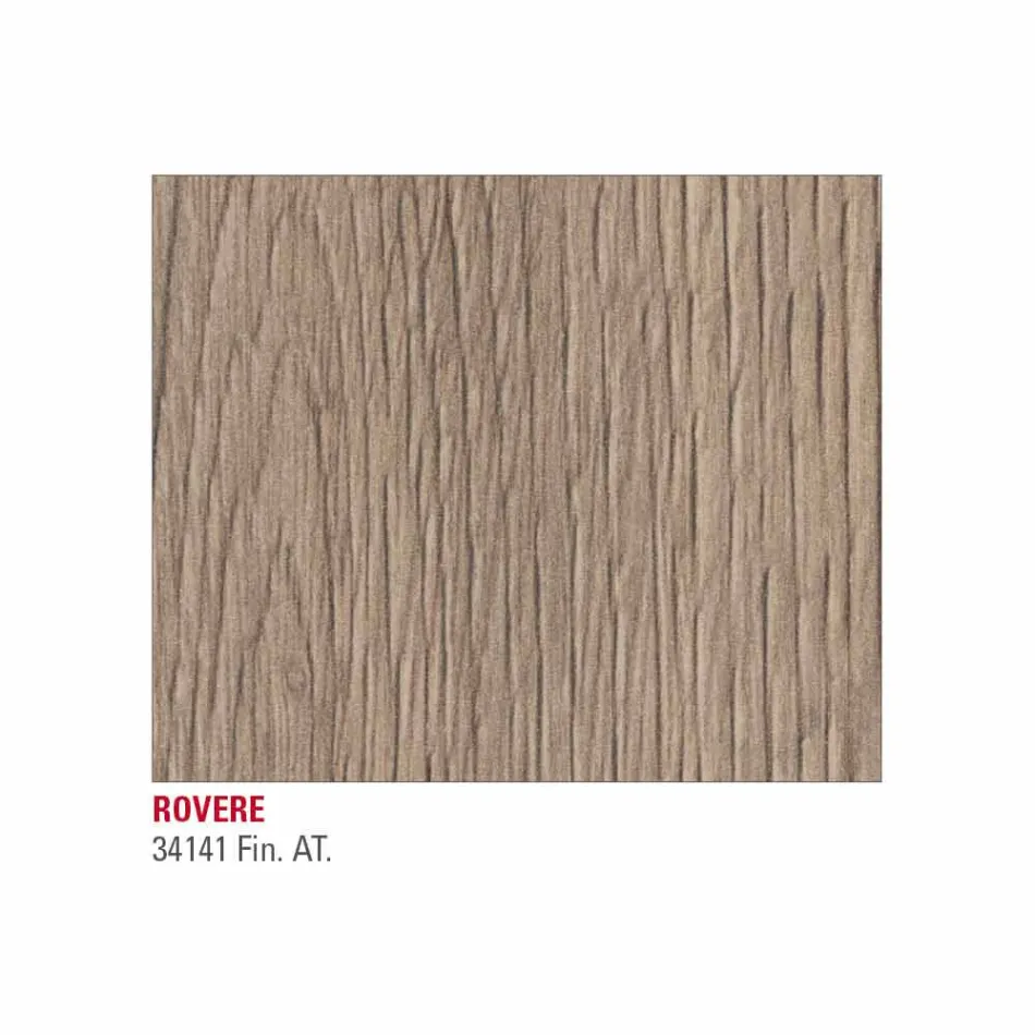 Ausziehbarer Esstisch Bis zu 334 cm Holzoptik Made in Italy - Maltesisch Viadurini