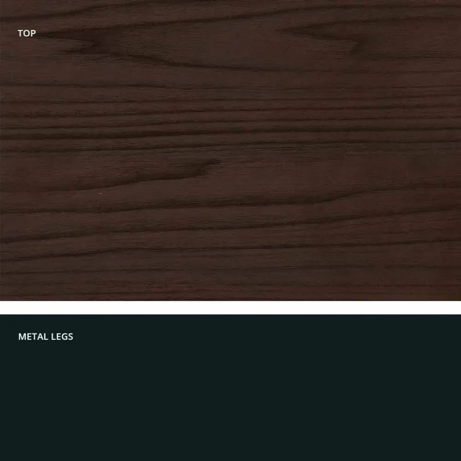 Ausziehbarer Esstisch aus Melamin made in Italy, Dionigi Viadurini