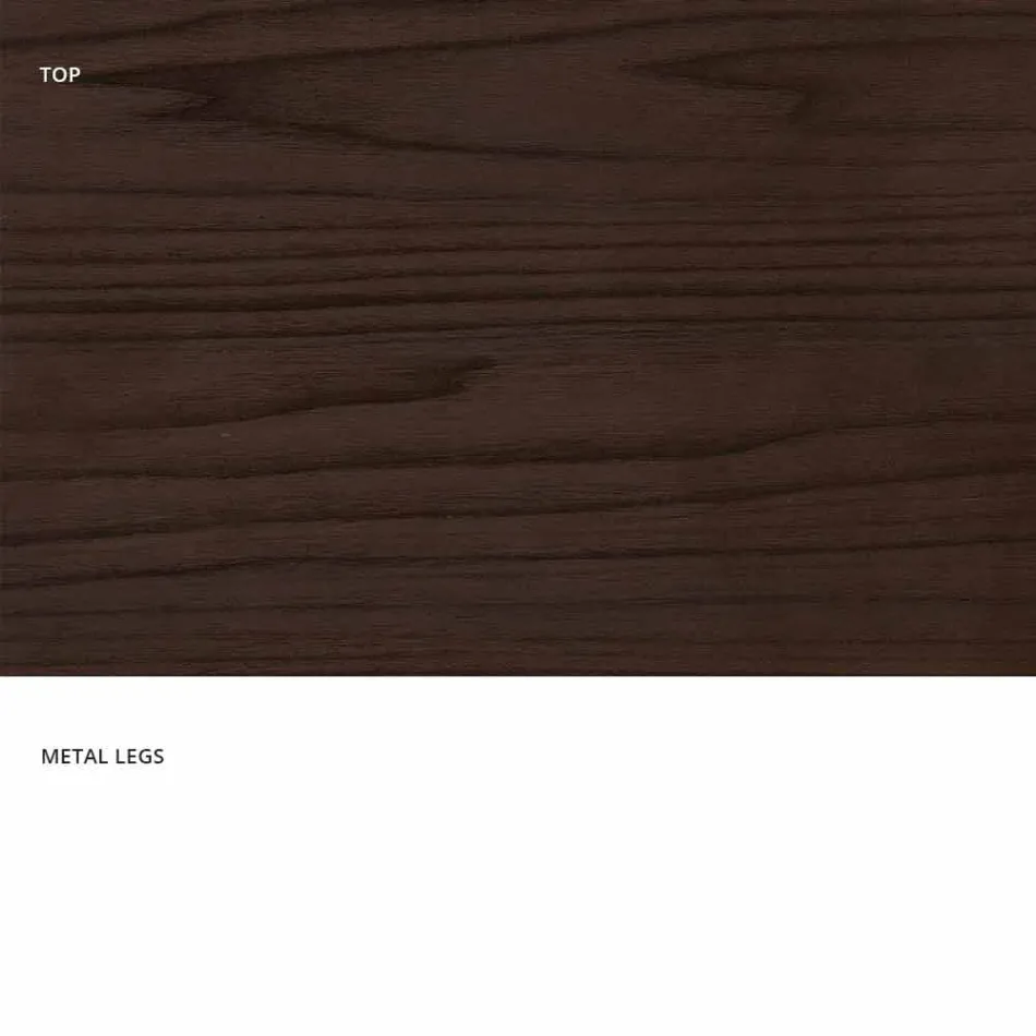 Ausziehbarer Esstisch aus Melamin made in Italy, Dionigi Viadurini