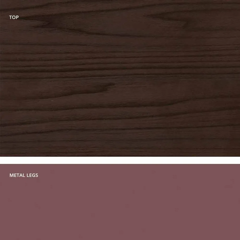 Ausziehbarer Esstisch aus Melamin made in Italy, Dionigi Viadurini