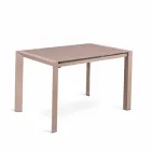 Esstisch Glastisch und Metall Oddo Viadurini