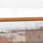 Handgefertigter Esstisch aus HPL und massivem Mahagoni Made in Italy - Eiche Viadurini