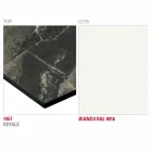 Esstisch mit HPL-Platte und Metallbasis Made in Italy - Aresto Viadurini