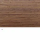 Esstisch mit ovaler furnierter Platte, hergestellt in Italien – Dollars Viadurini