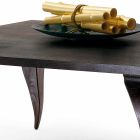 Luxus Design Esstisch aus Massivholz, Made in Italy, Filo Viadurini