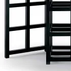 Esstisch aus schwarz lackierter Esche Made in Italy - Sabatino Viadurini