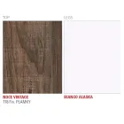 HPL-Esstisch mit Metallgestell, hergestellt in Italien, Precious - Carlino Viadurini