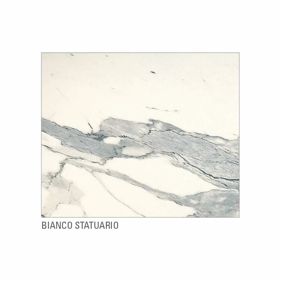 Esstisch aus Laminam und lackiertem Metall Made in Italy - Efisto Viadurini