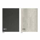 Esstisch aus Metall und Keramikplatte Made in Italy Design - Anaconda Viadurini