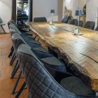 Secular Oak Esstisch und 14 Stühle inklusive Made in Italy – Dite, Einzelstück Viadurini