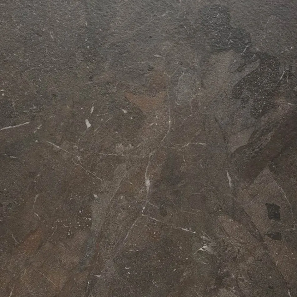 Garten-Esstisch aus Iroko-Holz und Steingut Made in Italy - Bresson Viadurini