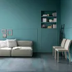 Moderner klappbarer Esstisch aus Holz und Metall Made in Italy - Menelao Viadurini