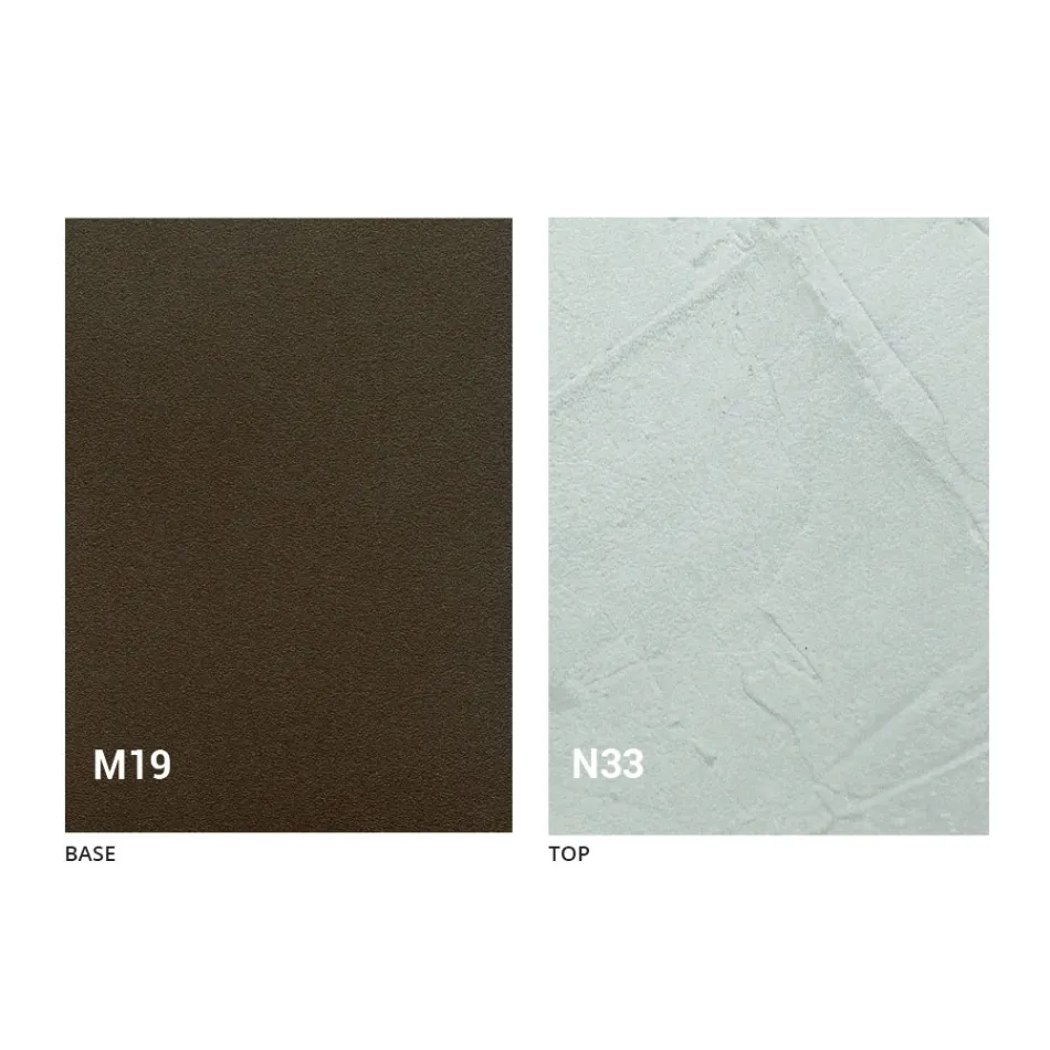 Moderner klappbarer Esstisch aus Holz und Metall Made in Italy - Menelao Viadurini