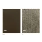 Moderner klappbarer Esstisch aus Holz und Metall Made in Italy - Menelao Viadurini