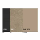 Runder ausziehbarer Esstisch aus Laminam Keramik Made in Italy - Lupetto Viadurini