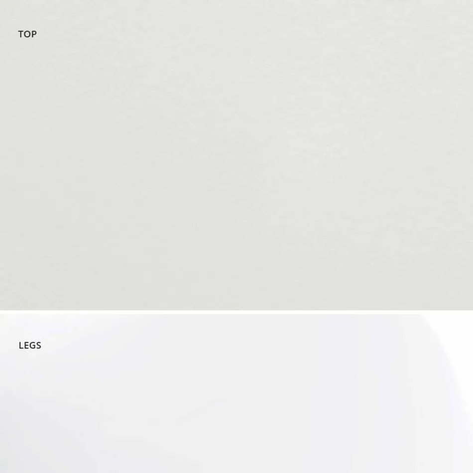 Runder Esstisch mit Laminatplatte, hergestellt in Italien – Dollars Viadurini