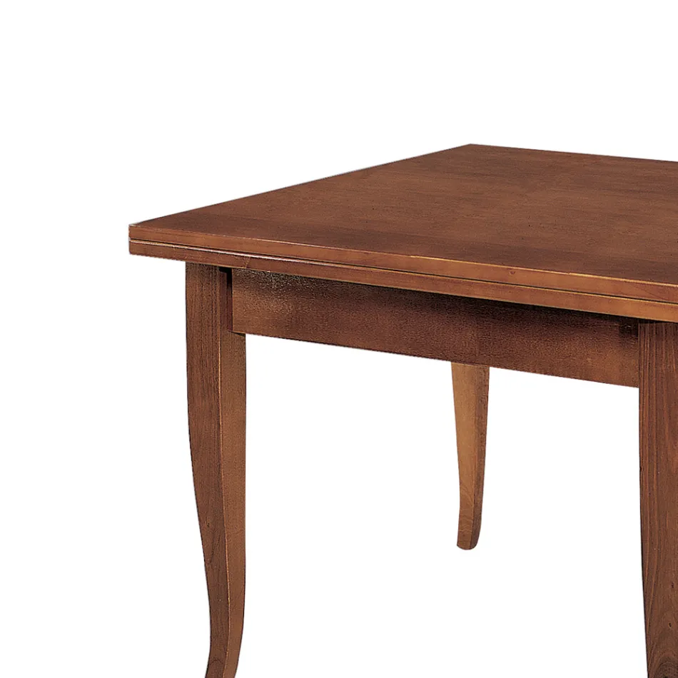 Wohnzimmertisch ausziehbar auf 200 cm, hergestellt in Italien – Panas Viadurini