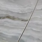 Ausziehbarer Wohnzimmertisch mit tonnenförmiger Platte aus Keramik, hergestellt in Italien – Gläser Viadurini