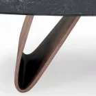 Fester Wohnzimmertisch mit Holzgestell, hergestellt in Italien – Equatore Viadurini