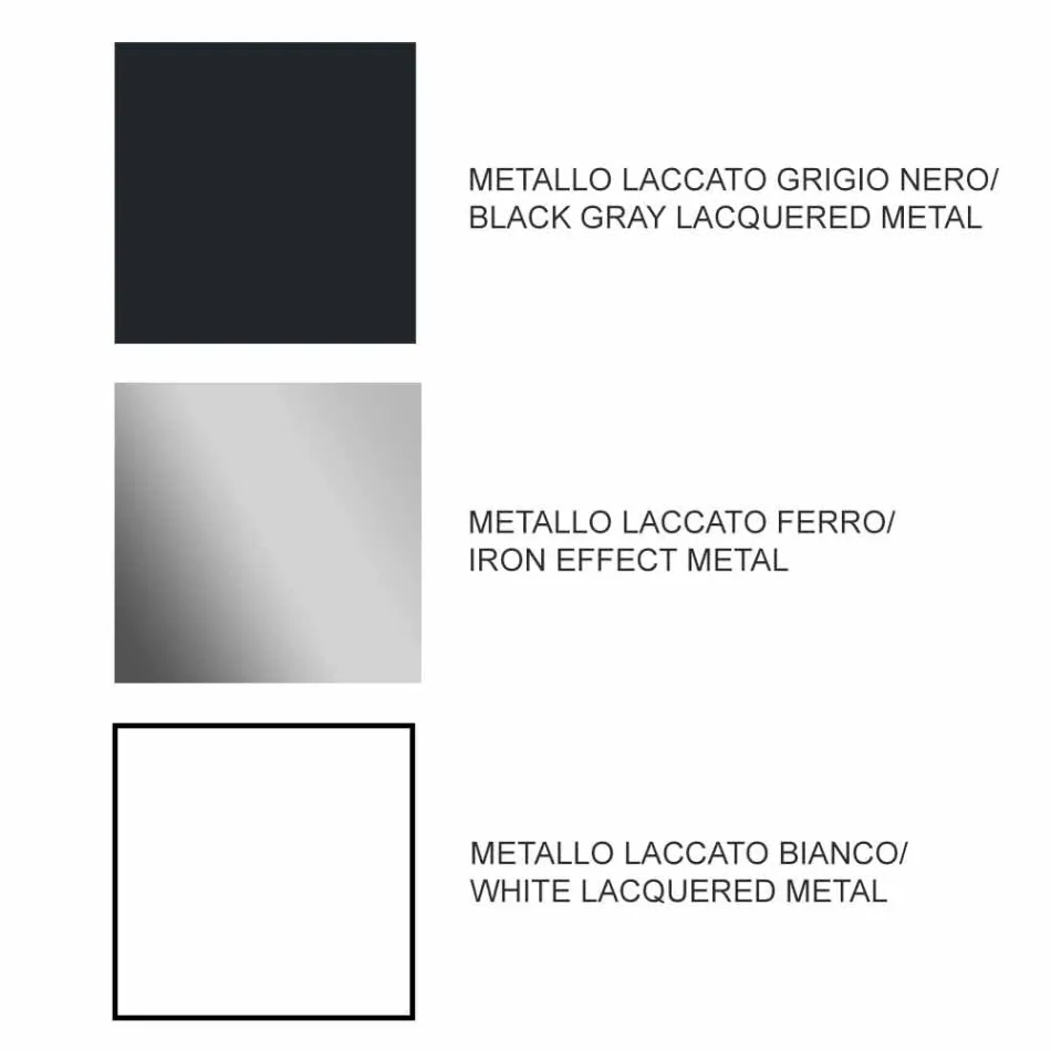 Ausziehbarer Designtisch Bis zu 294 cm in Holz und Metall Made in Italy - Nuzzo Viadurini