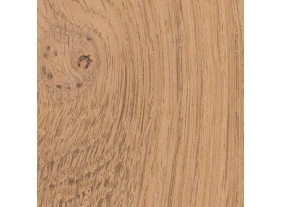 Ausziehbarer Designtisch Bis zu 294 cm in Holz und Metall Made in Italy - Nuzzo