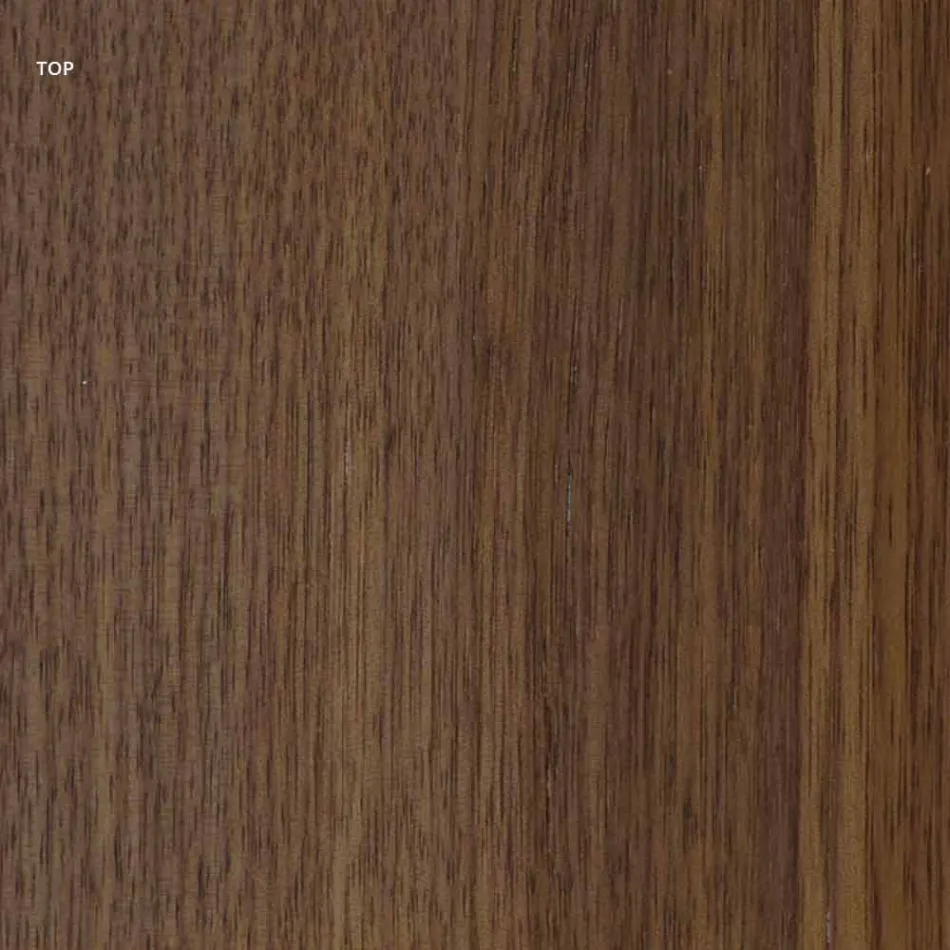 Moderner Designtisch mit Holzplatte und Metallgestell, Esperia Viadurini