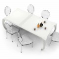 Moderner Design-Esstisch, hergestellt in Italien, Milzano