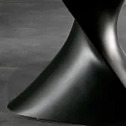 Moderner Glastisch aus Keramik, hergestellt in Italien, Clark Viadurini