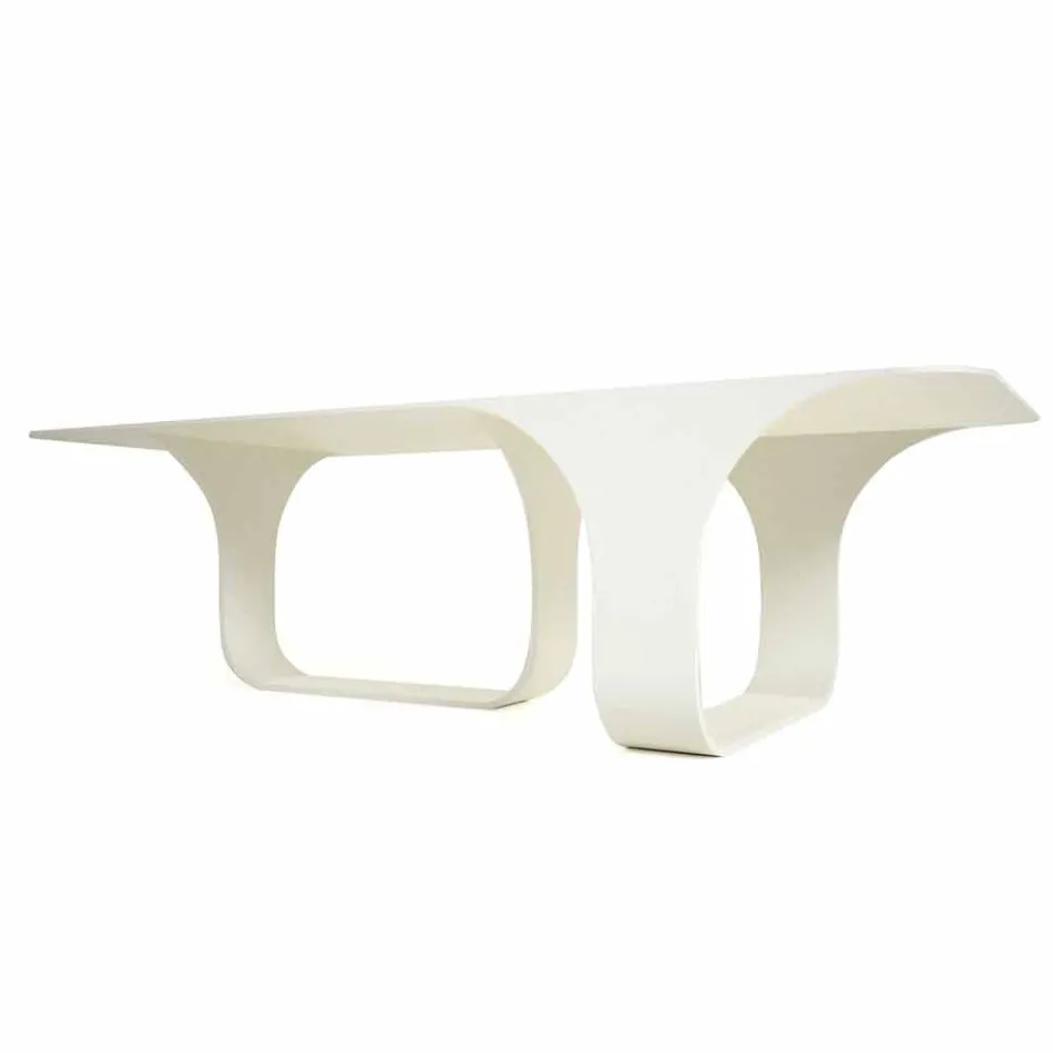 Moderner Designtisch, hergestellt in Italien, Mirabello Viadurini