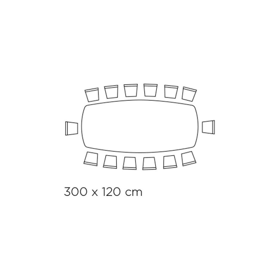 Fester Tisch mit polierter silberner Onyx-Keramikplatte, hergestellt in Italien – Grotta Viadurini