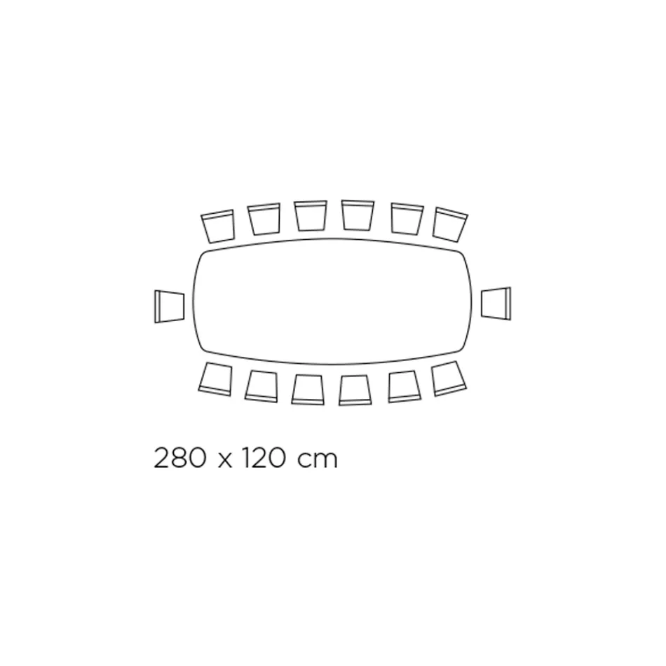 Fester Tisch aus polierter Amazonit-Keramik, hergestellt in Italien – Grotta Viadurini