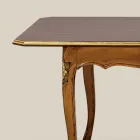 Ausziehbarer Holztisch 280 cm Klassischer Stil Made in Italy - Majesty Viadurini