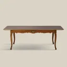 Ausziehbarer Holztisch 280 cm Klassischer Stil Made in Italy - Majesty Viadurini