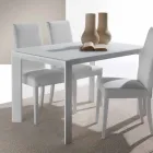 Ausgeglichenes Glastisch mit Mono erstreckt Phoenix buchen Viadurini