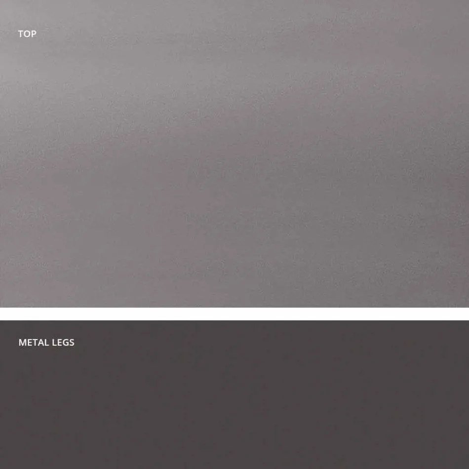 Tisch aus gehärtetem Glas in modernem Design, hergestellt in Italien, Mitia Viadurini