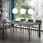 Terni ausziehbarer Glaskeramiktisch bis 240 cm Viadurini