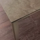 Terni ausziehbarer Glaskeramiktisch bis 240 cm Viadurini