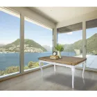 Ausziehbarer Indoor-Tisch aus Tanne mit geformten Ecken Made in Italy - Faramir Viadurini