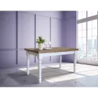 Ausziehbarer Wohnzimmertisch aus nordischer Tanne Made in Italy - Benidorm Viadurini