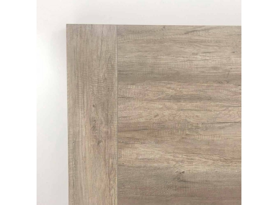 Moderner ausziehbarer Tisch Bis 260/280 cm in Holz und Metall - Teramo Viadurini
