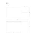 Ausziehbarer Esstisch 190 cm Metall und Holz Made in Italy - Euklidisch Viadurini