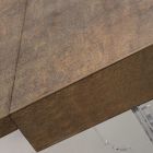 Ausziehbarer Esstisch bis 255 cm aus Plexiglas und Holz Made in Italy - Francoise Viadurini