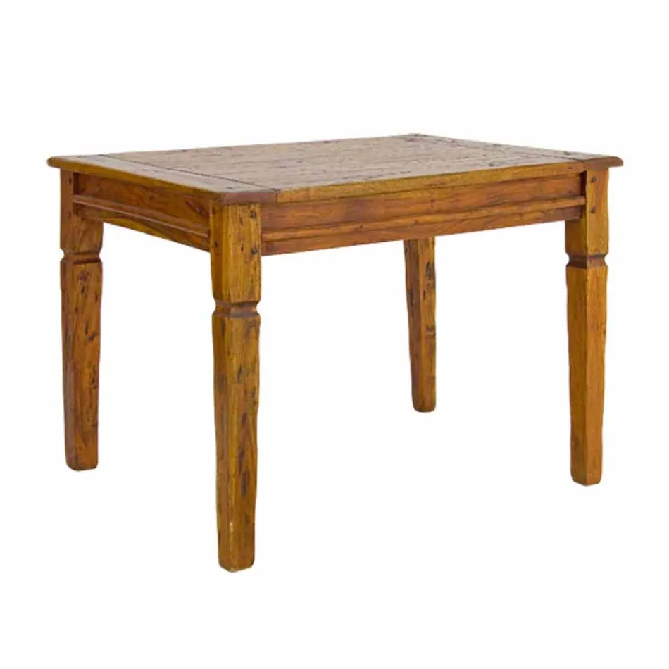 Ausziehbarer Esstisch Bis zu 290 cm in Massivholz Homemotion - Carbo Viadurini