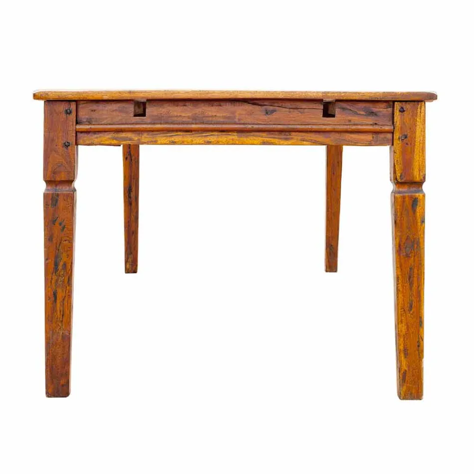 Ausziehbarer Esstisch Bis zu 290 cm in Massivholz Homemotion - Carbo Viadurini