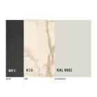 Ausziehbarer Esstisch Keramikplatte bis zu 2,8 m Made in Italy - Paoluccio Viadurini